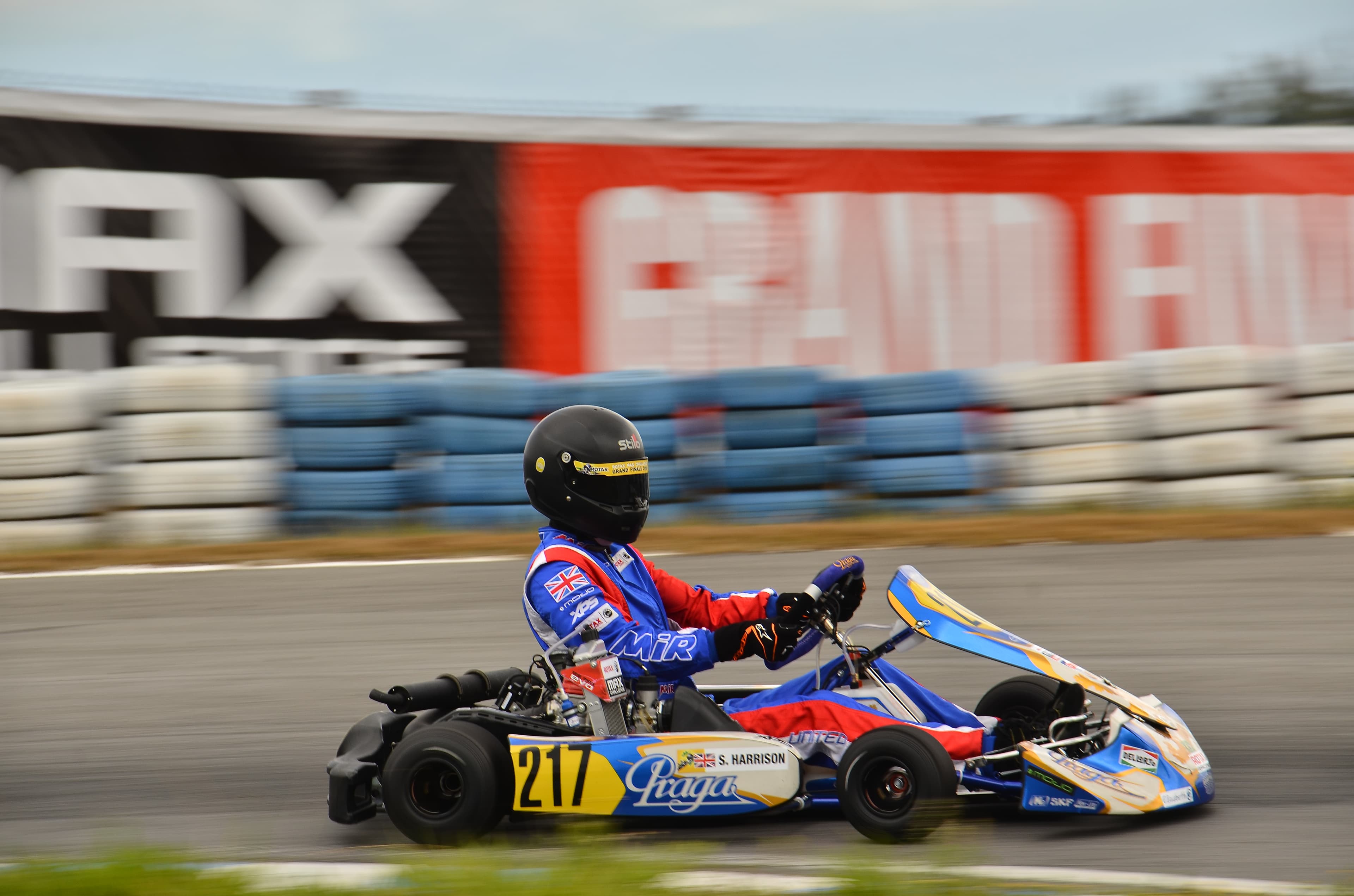 Kart #217 at the Rotax Grand Finals