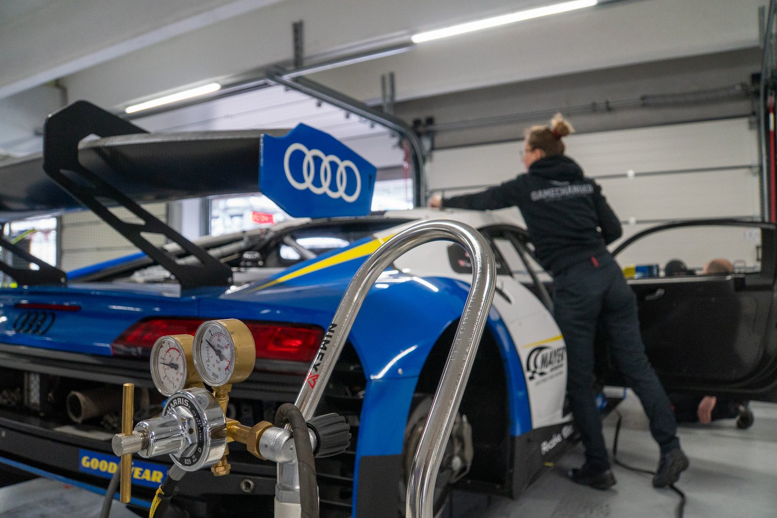 Audi R8 LMS GT3 at Hockenheim 2