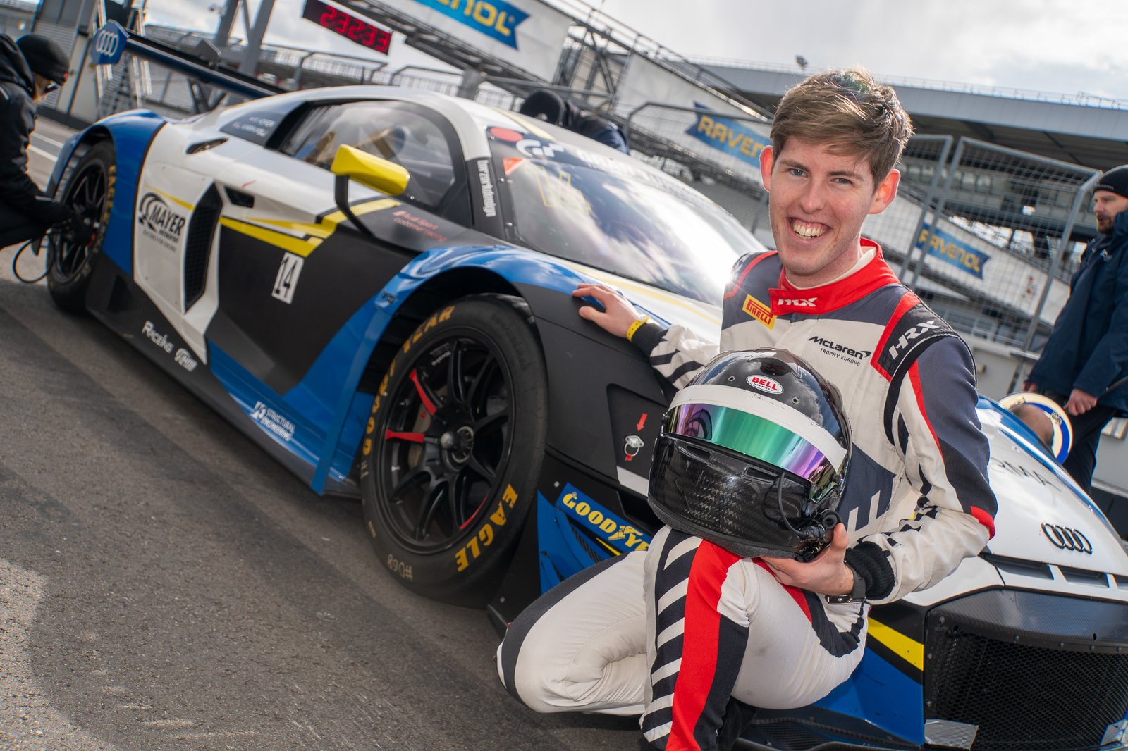 Audi R8 LMS GT3 at Hockenheim 4